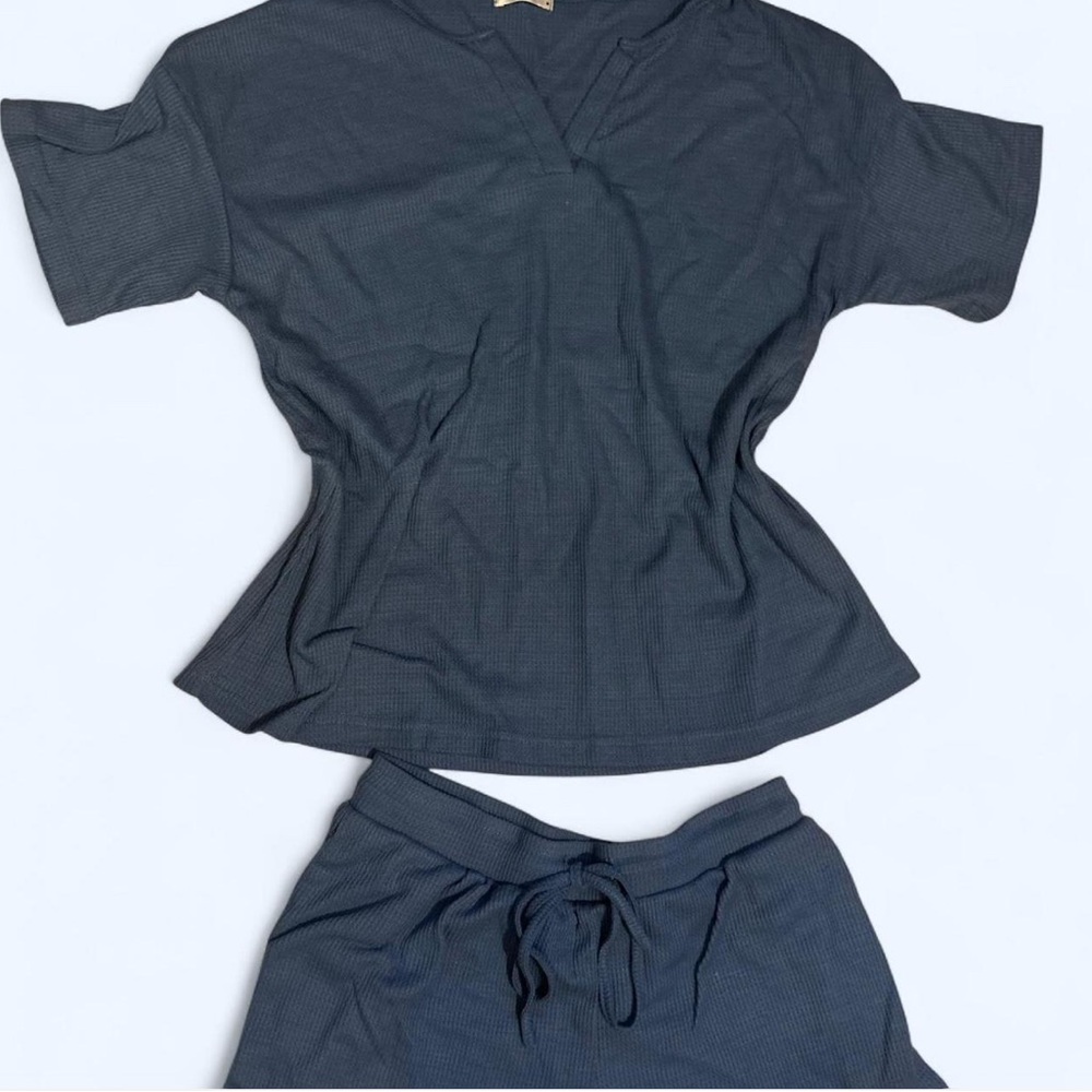 Ekouaer Dark Gray Lounge Set